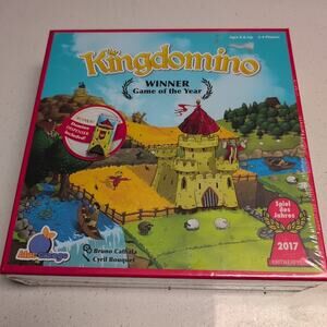 Kingdomino Board Family Game Blue Orange 2017 Game of the Year New Sealed